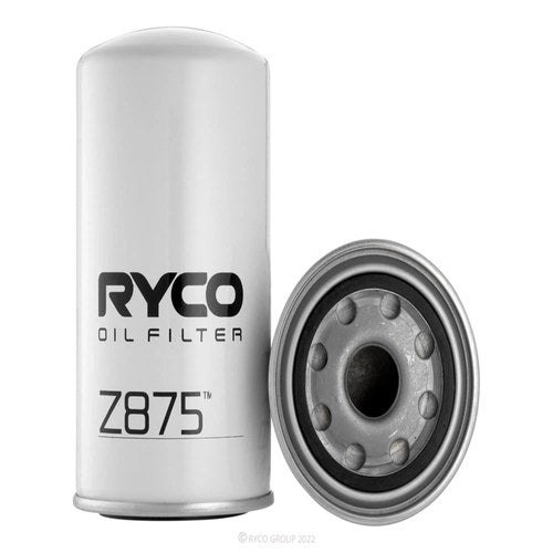 Ryco HD Spin-On Oil Filter | Z875