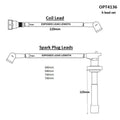 HT Lead Set for Ford/Mazda FE/F8 | OPT4136