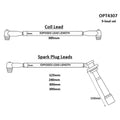 HT Lead Set for Mitsubishi 4G15 DOHC | OPT4307