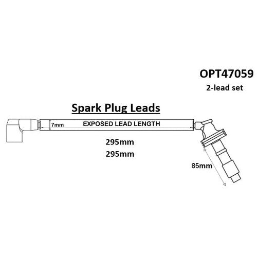 Ignition Lead Set for BMW 1.9 | OPT47059
