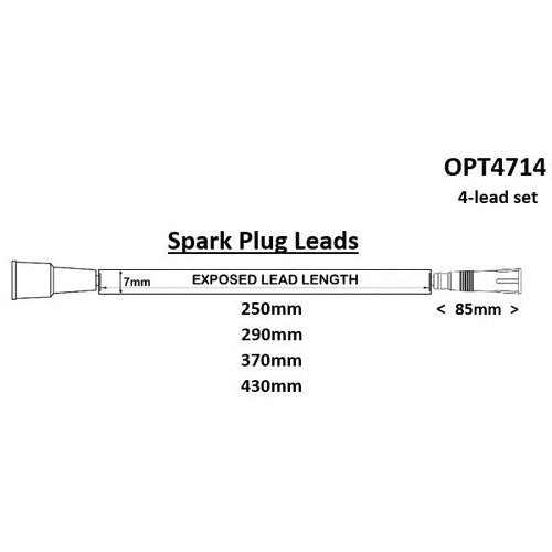 Ignition Lead Set for Fiat | OPT4714