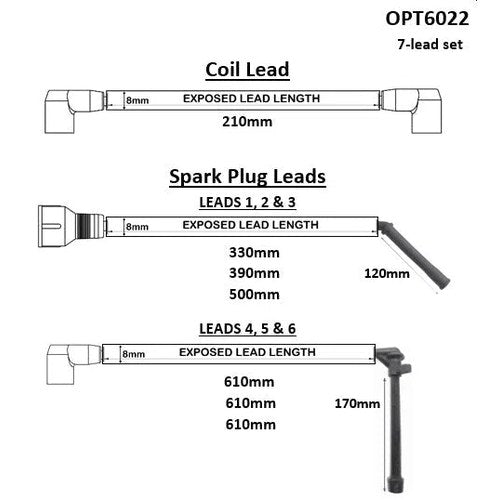 Ignition Lead Set for HEMI | OPT6022