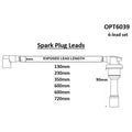 Ignition Lead Set for MERC M110 | OPT6039