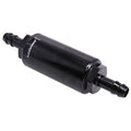5/16in Barb 75 Micron Mini Billet Fuel Filter | ALY-227-75BK