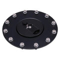Black Billet Aluminium Flush Gen2 Fuel Cell Cap | ALY-278BK