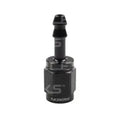 Raceworks Straight Barb Fitting Female AN-4 to 3/16IN | RWF-411-04-03BK