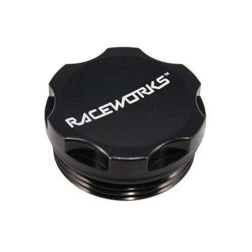 Raceworks Tool-Less Slimline ORB Plug AN-20 | RWF-459-20BK