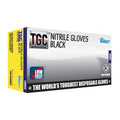 TGC Black Nitrile Disposable Gloves, Box of 100 | 160000