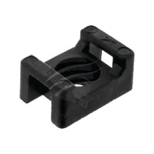 Jaylec Screw-Down Cable Tie Mounts 7mm x 15mm x 10mm | CT4015BL