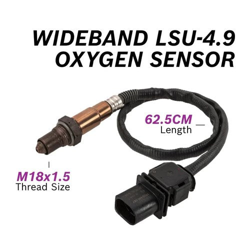 Bosch Wide-Band LSU-4.9 Oxygen Sensor 62.5cm | 0281004821
