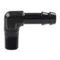 Raceworks NPT Male to Barb 90 Fitting | RWF-423-02-03BK