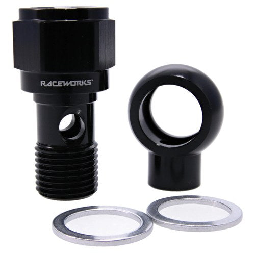 Raceworks Oil Pressure Sensor Adapter Kit for LS | RWF-166-05-02BK