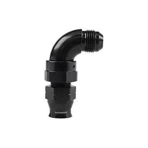 Raceworks 600 Series Hard Line Hose End | RWF-137-04-04BK