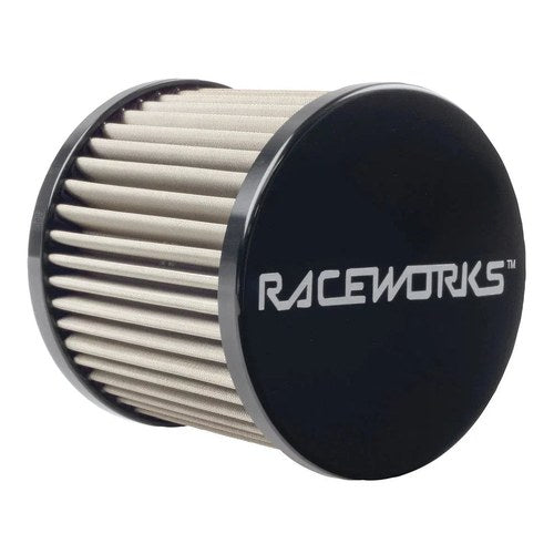 Raceworks Large AN-12 Breather | ALY-069BK