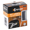 Ignite H7 +200% Halogen Globes 12V 55W, Pack of 2 | IGL2307