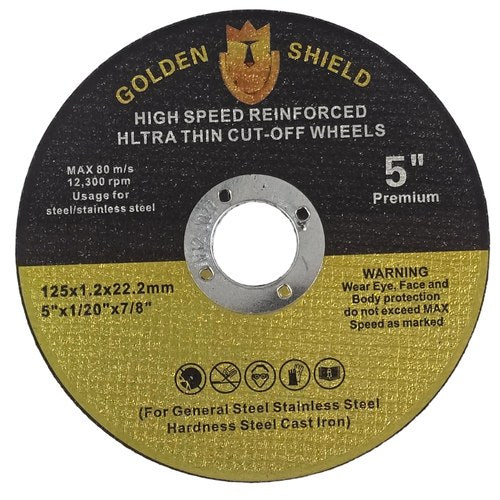 5-Inch Ultra-Thin Cut-Off Wheel 125mm x 1.2mm | GSCO5
