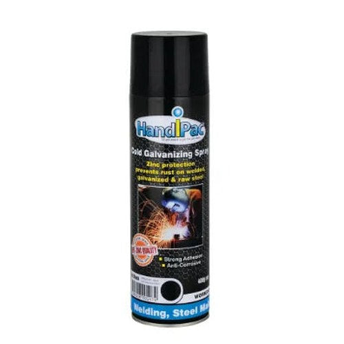 Handipac Cold Galvanising Spray Grey 400g | HPGAL400