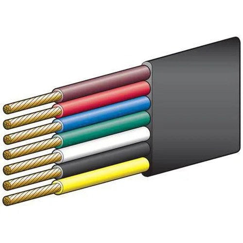 Narva 7 Core Flat Trailer Cable 2mm, 1m | 5872-30FTC
