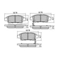 RDA Phantom Ceramic Brake Pad Set for Estima and Alphard | RDC1660