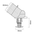 Tridon Thermostat with Housing for Holden LS1 5.7 | TT379-180P