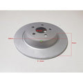 RDA Solid Brake Rotor for Ford Escape, Kuga & Mondeo 316mm | RDA8571