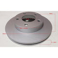 RDA Vented Brake Rotor for Bongo Brawny & Vanette 255.7mm | RDA8587