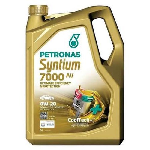 Petronas Syntium 7000 AV 0W-20 Engine Oil 5 Ltr | 70410M12EU