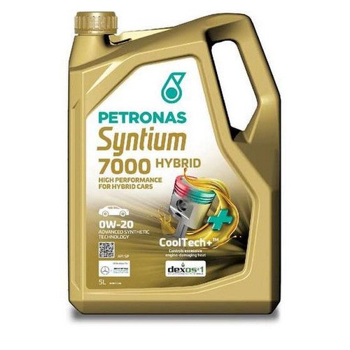 Petronas Syntium 7000 Hybrid 0W-20 Engine Oil 5 Ltr | 70590M72MY