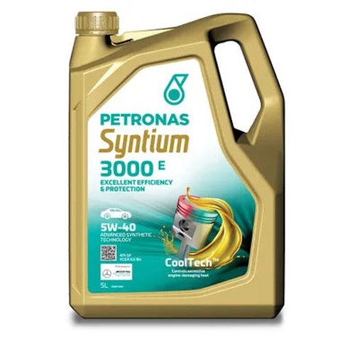 Petronas Syntium 3000E 5W-40 Engine Oil 5 Ltr | 70731M12EU