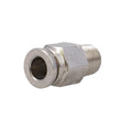 Raceworks Straight Pneumatic Push Hose End 1/8IN NPT AN-3 | RWF-121-02SS