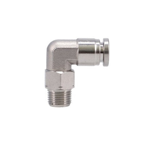 Raceworks Straight Pneumatic Push Hose End AN-4 SS | RWF-121-04-02SS