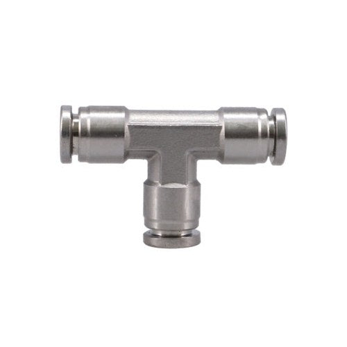 Raceworks Pneumatic Push Hose Tee AN-4 SS | RWF-125-04SS