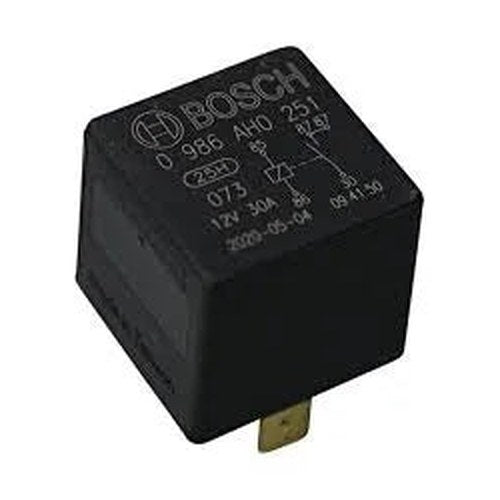 Bosch Mini Relay 12V 30A 5 Pin, part 0986AH0251