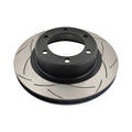 DBA T2 Slotted Front Disc Brake Rotor Pair for Toyota Landcruiser, part DBA792S