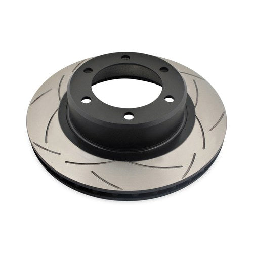 DBA T2 Slotted Front Disc Brake Rotor Pair for Toyota Landcruiser, part DBA792S