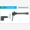 Ignition Lead Set for Mitsubishi and Proton 1.6.2.4L, part ILS-207M