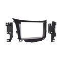 Metra High Gloss Black Double DIN Fitting Kit for Hyundai ELANTRA GT ON, part FORMULA-95-7357HG