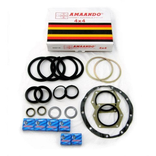 Front Swivel Hub and Knuckle Rebuild Kit for Nissan Y60 GQ | NZSWK13
