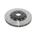 DBA 5000 Curved-Slot Right Front Rotor for HSV VE | DBA52072BLKCSR