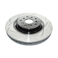 DBA T2 Slotted Front Disc Brake Rotor Pair for Subaru WRX STI | DBA654S-10