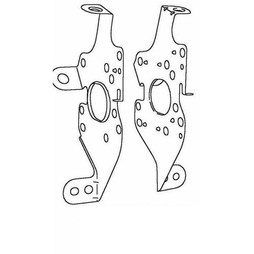 Radio Brackets for Toyota Fun Cargo NCP2# 08/1999 On | NO210LHRH