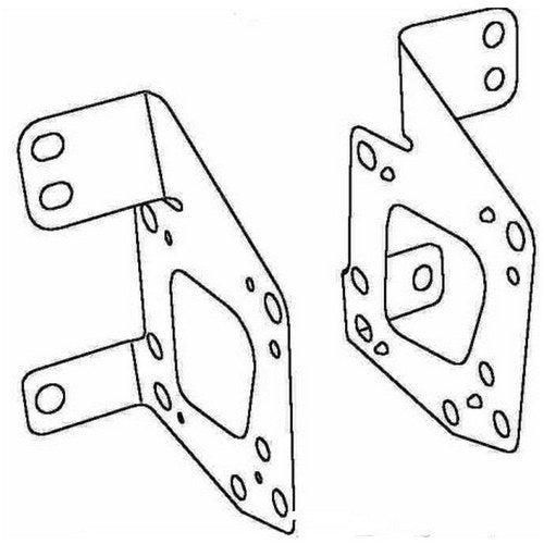 Side Mount Brackets for Toyota Will V1 01/00 > 12/01 | NO208LHRH