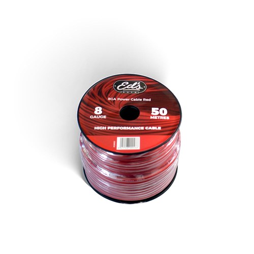 CCA Power Cable 8 Gauge 8.35mm2 Red | PC8RED