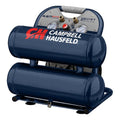 Campbell Hausfeld Twin-Stack Oil-Free Compressor 1HP 17L | IC040510DI
