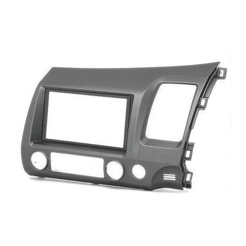 Double DIN Fascia Kit for Honda Civic Sedan, Silver/Grey | FORMULA-YE-HO 008