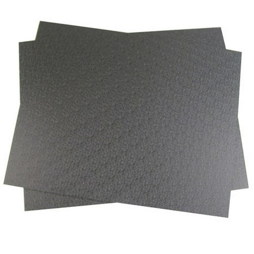 Dna Black ABS Plastic Sheets 300 x 240mm, 2 Pack | AAA101