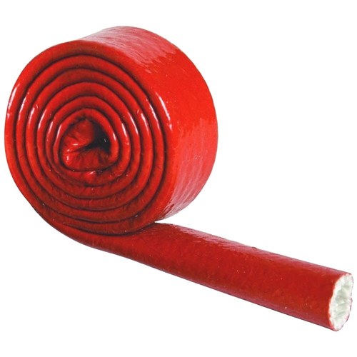 Heatshield Fire Shield Sleeve Red 1" x 1m | 210016