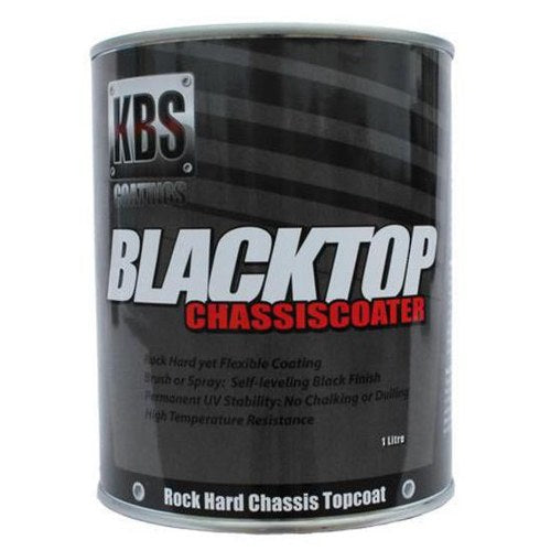 KBS BlackTop UV-Stable Top Coat Gloss Black 4 Litre | 8501