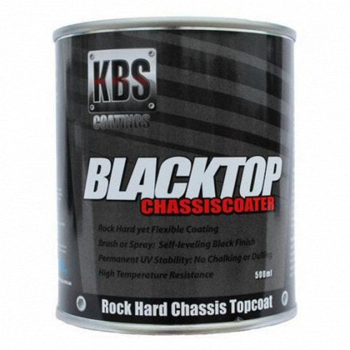 KBS BlackTop UV-Stable Top Coat Gloss Black 500ml | 8301