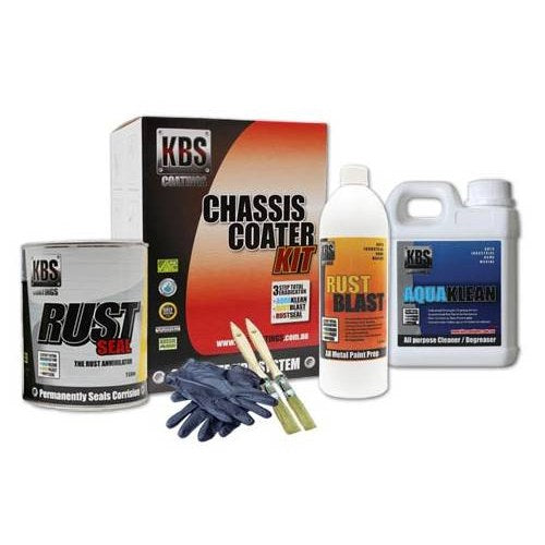 KBS Chassis Coater Kit Gloss Black for Car or Ute | FORMULA-57001